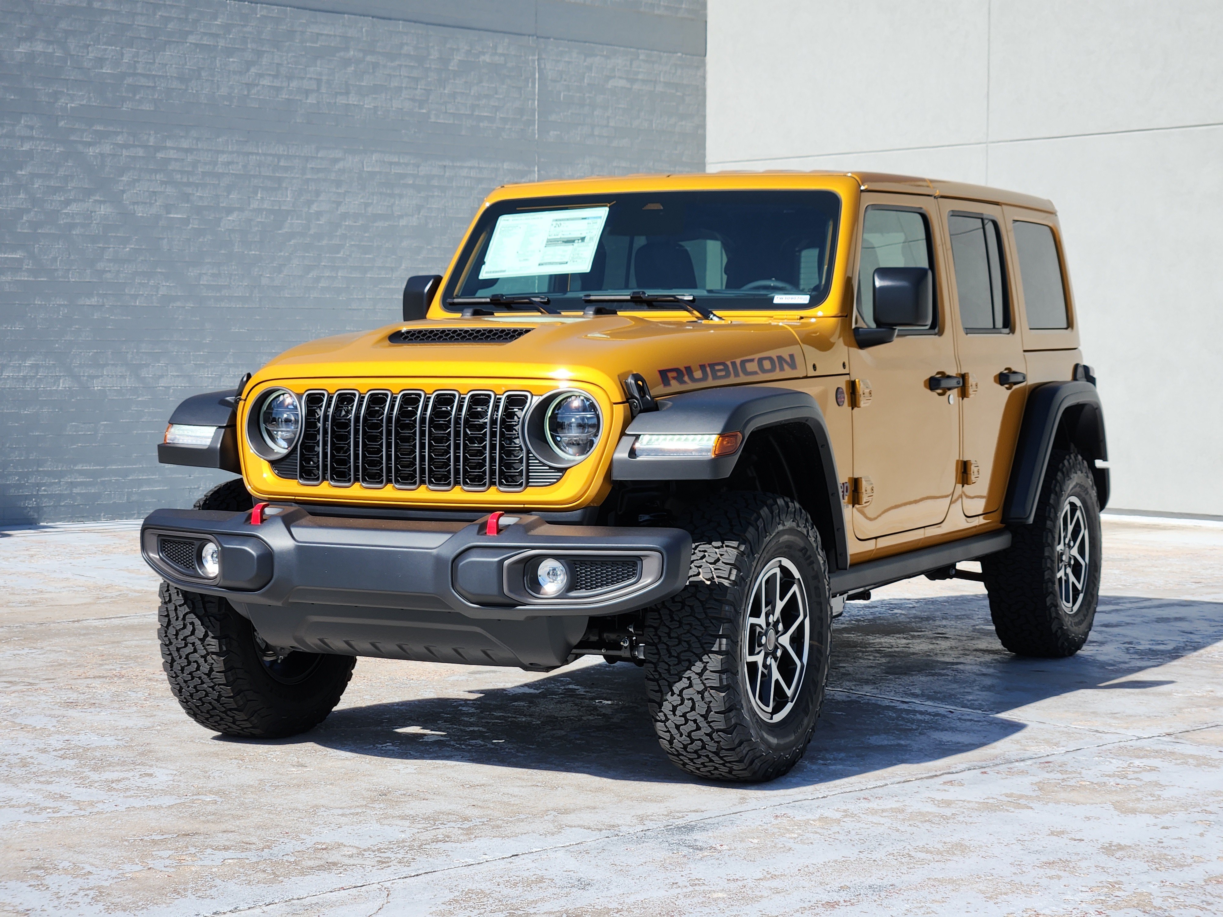 New 2026 Goldilocks Exterior Paint Jeep Rubicon image 2