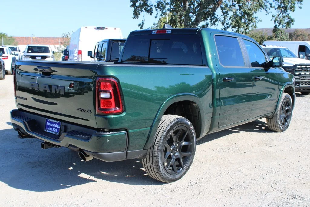 New 2026 Serrano-Green Metallic Exterior Paint Ram Laramie image 4