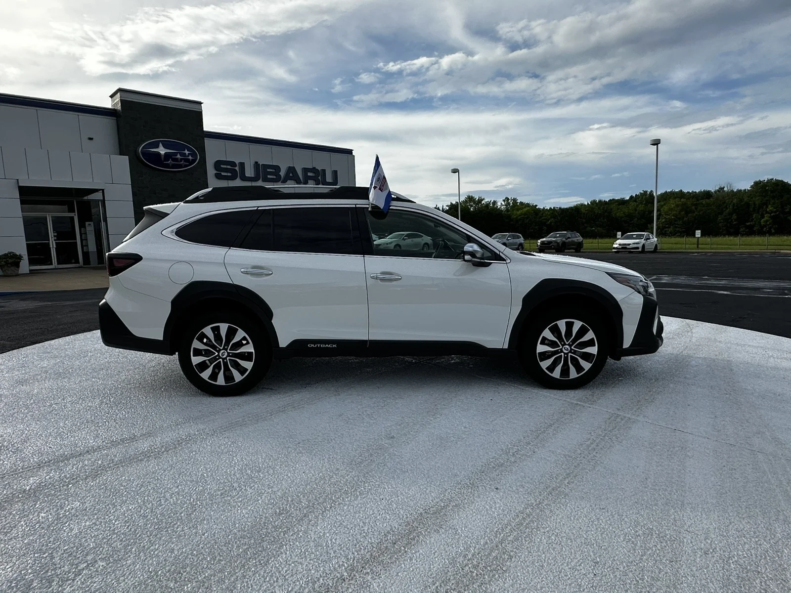 Certified Used 2024 WHITE Subaru Touring XT AWD image 8