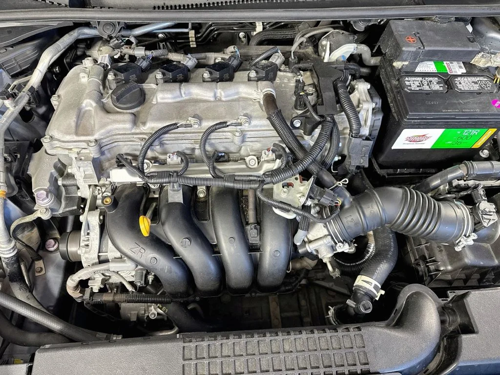 Used 2022 Celestite Toyota LE image 36