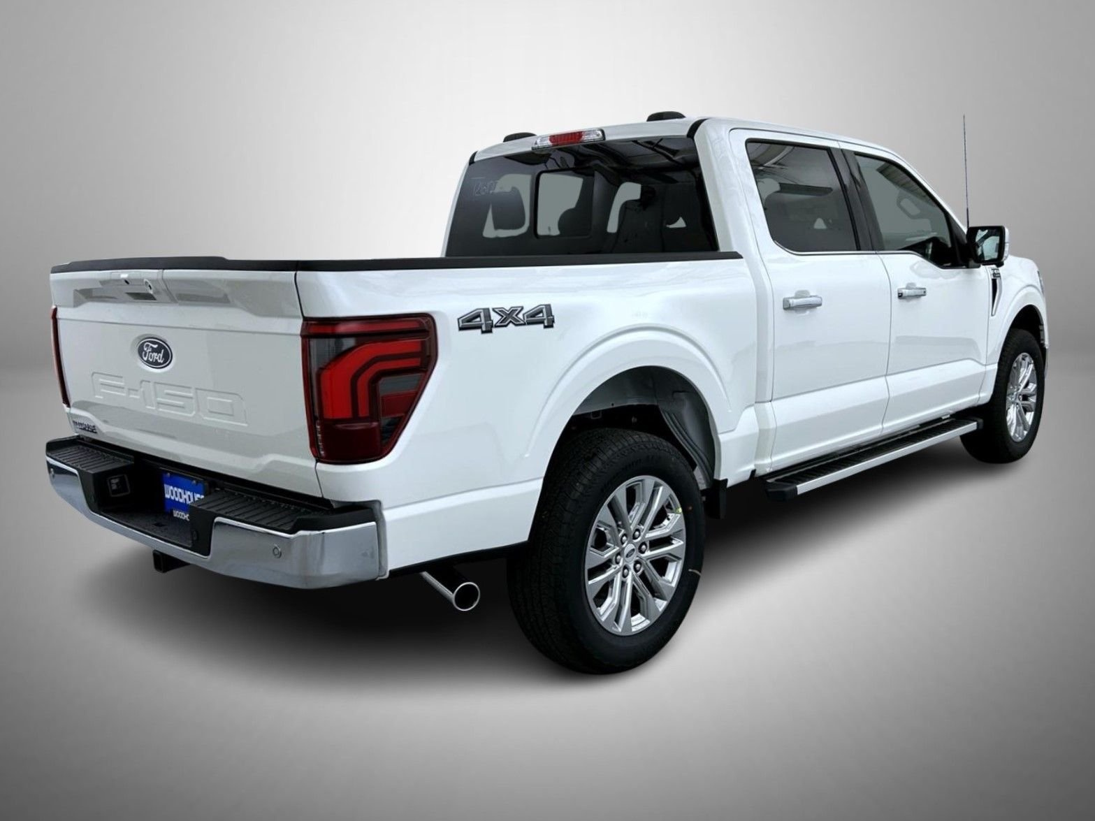 New 2026 Star White Metallic Tri-Coat Ford Lariat image 5