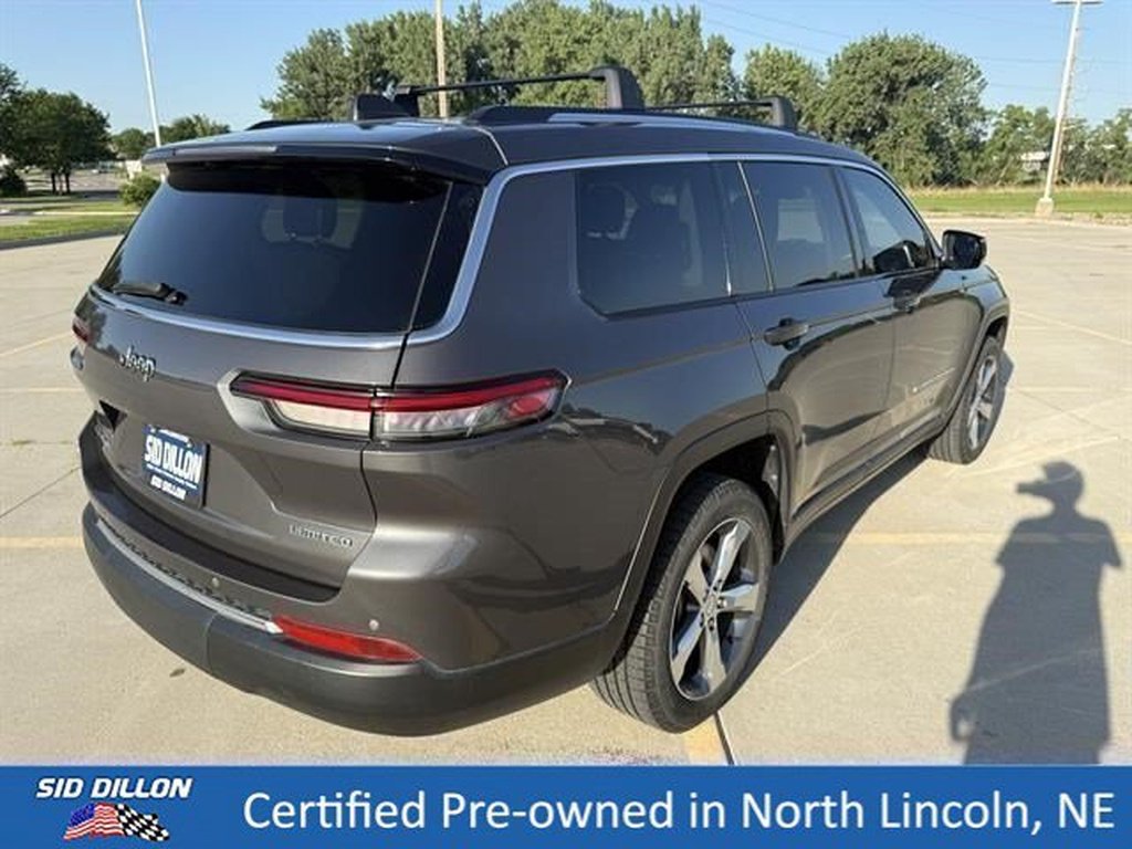 Used 2021 Baltic Gray Metallic Clear Coat Jeep Limited image 8
