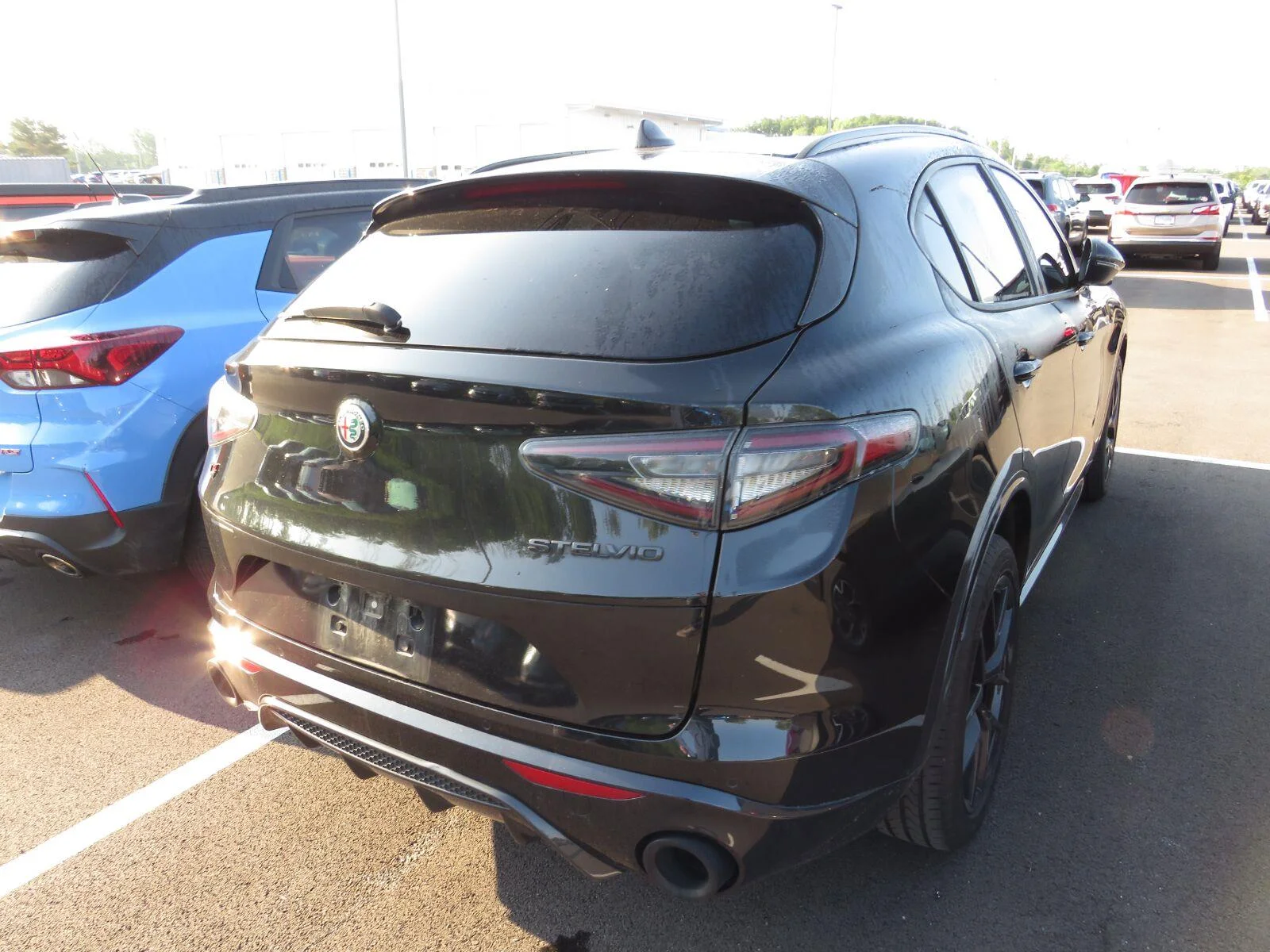 Used 2021 Vulcano Black Met Alfa Romeo Ti Sport image 8