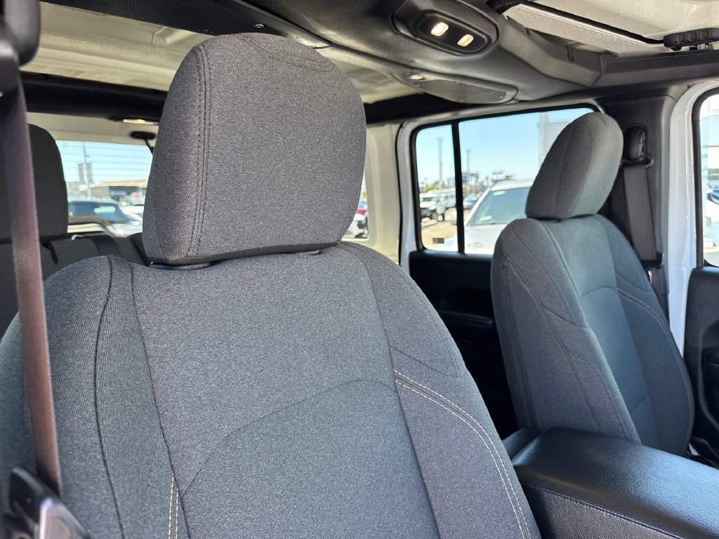 Certified Used 2025 White Jeep Sport S image 14