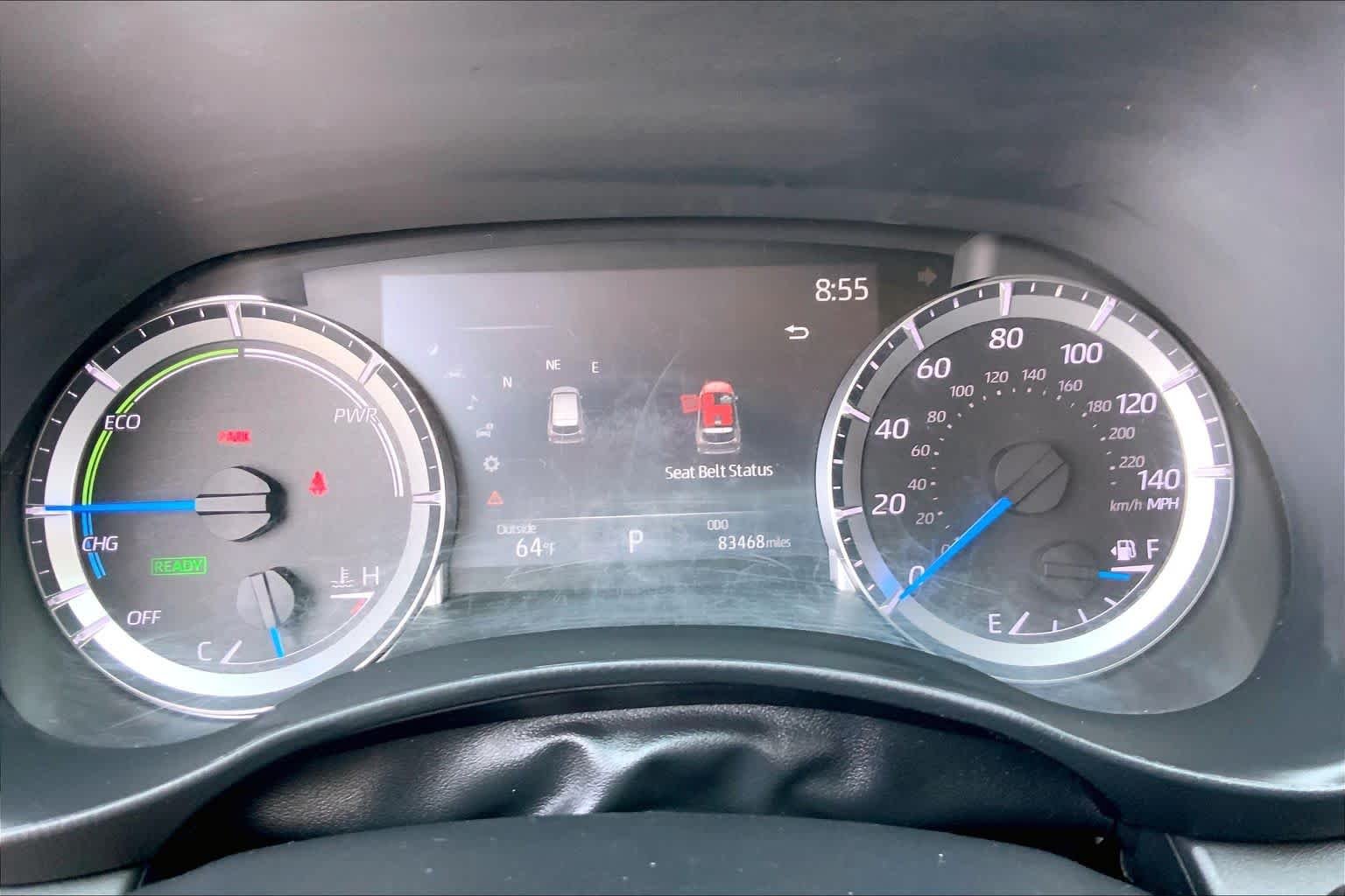 Used 2023 Celestial Silver Metallic Toyota Hybrid XLE image 26