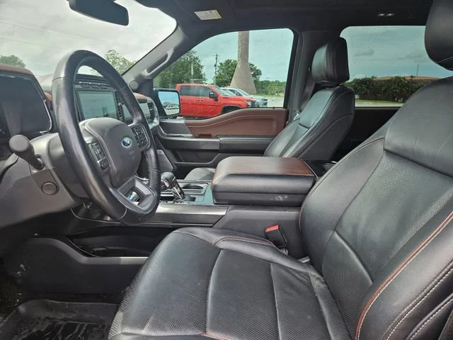 Used 2021 Gray Ford Lariat image 9