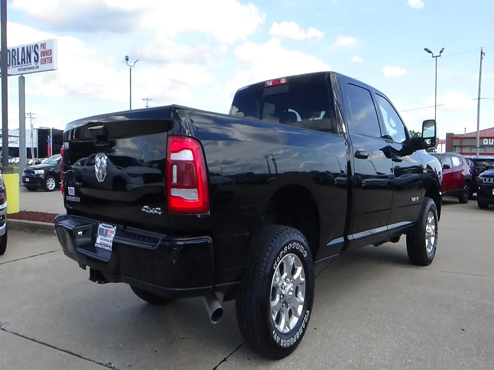 Certified Used 2024 Diamond Black Crystal Pearl Coat (pxj) RAM Laramie image 6