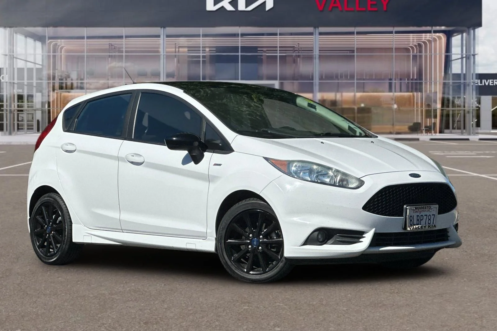 Used 2019 Ford Fiesta ST Line with VIN 3FADP4DJ6KM127803 for sale in Modesto, CA