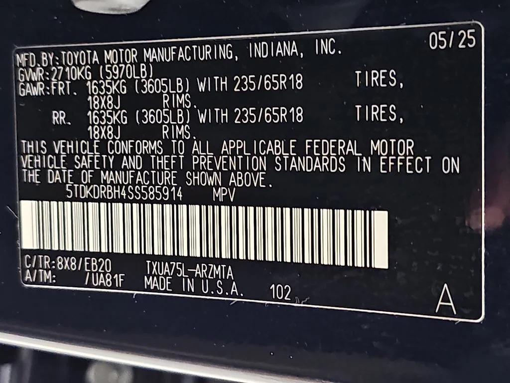 Used 2025 Blue Toyota XLE image 39