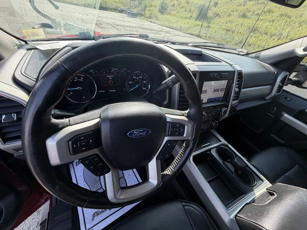Used 2021 Red Ford Lariat image 18