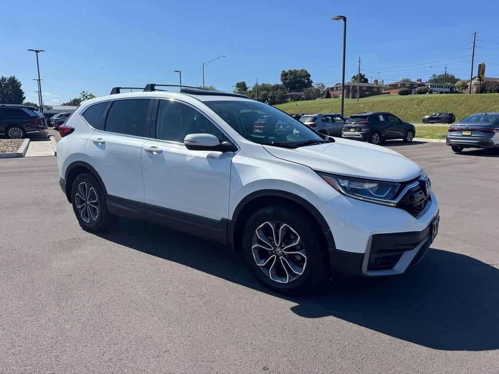 Used 2021 White Honda EX image 2