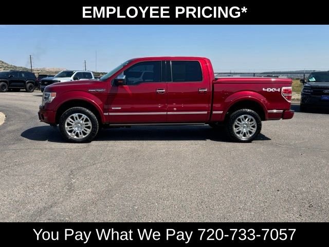 Used 2014 Ford F-150 Platinum with VIN 1FTFW1ET5EFA14529 for sale in Castle Rock, CO