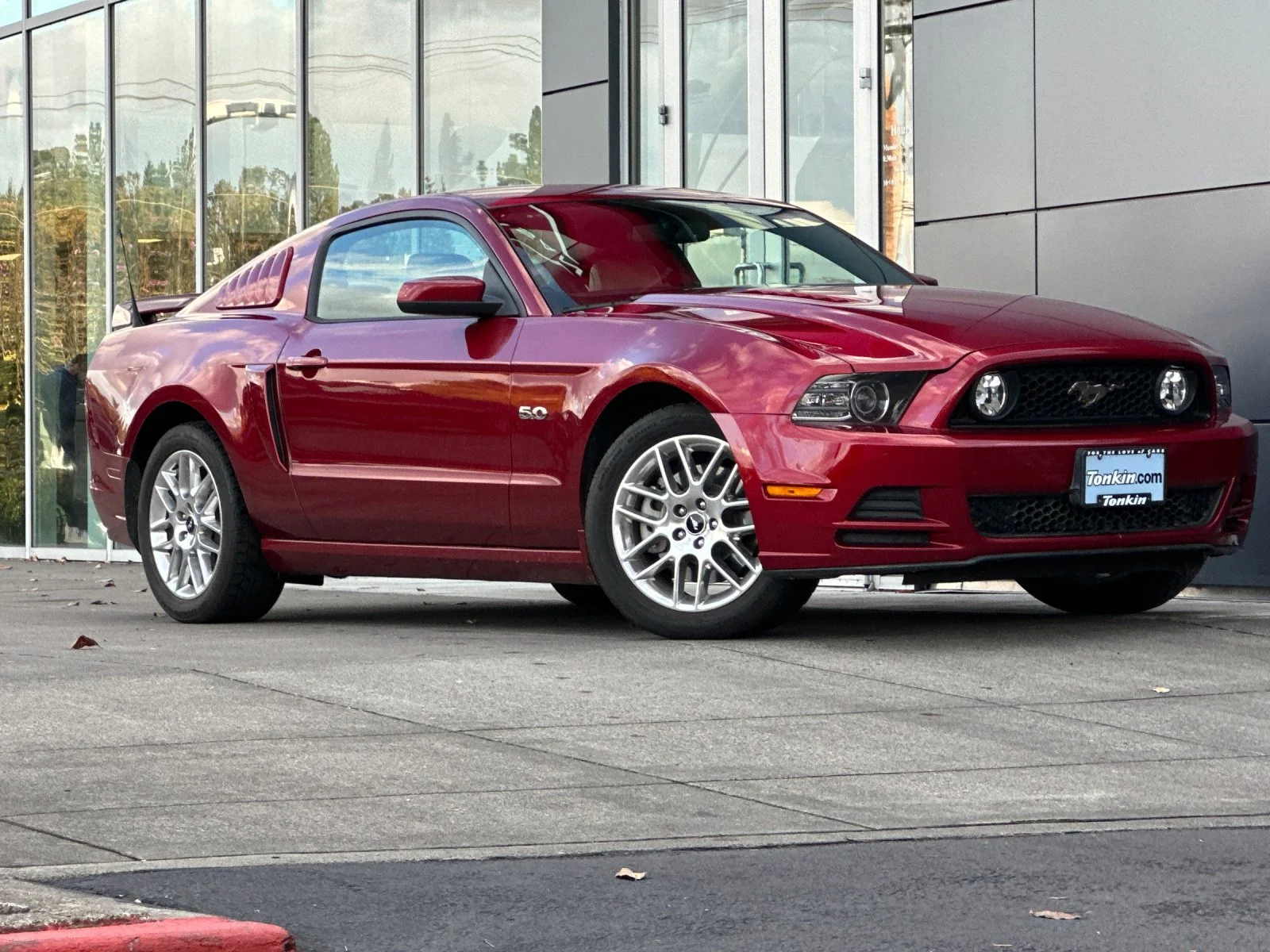 Used 2014 Ruby Red Metallic Ford GT Premium image 2
