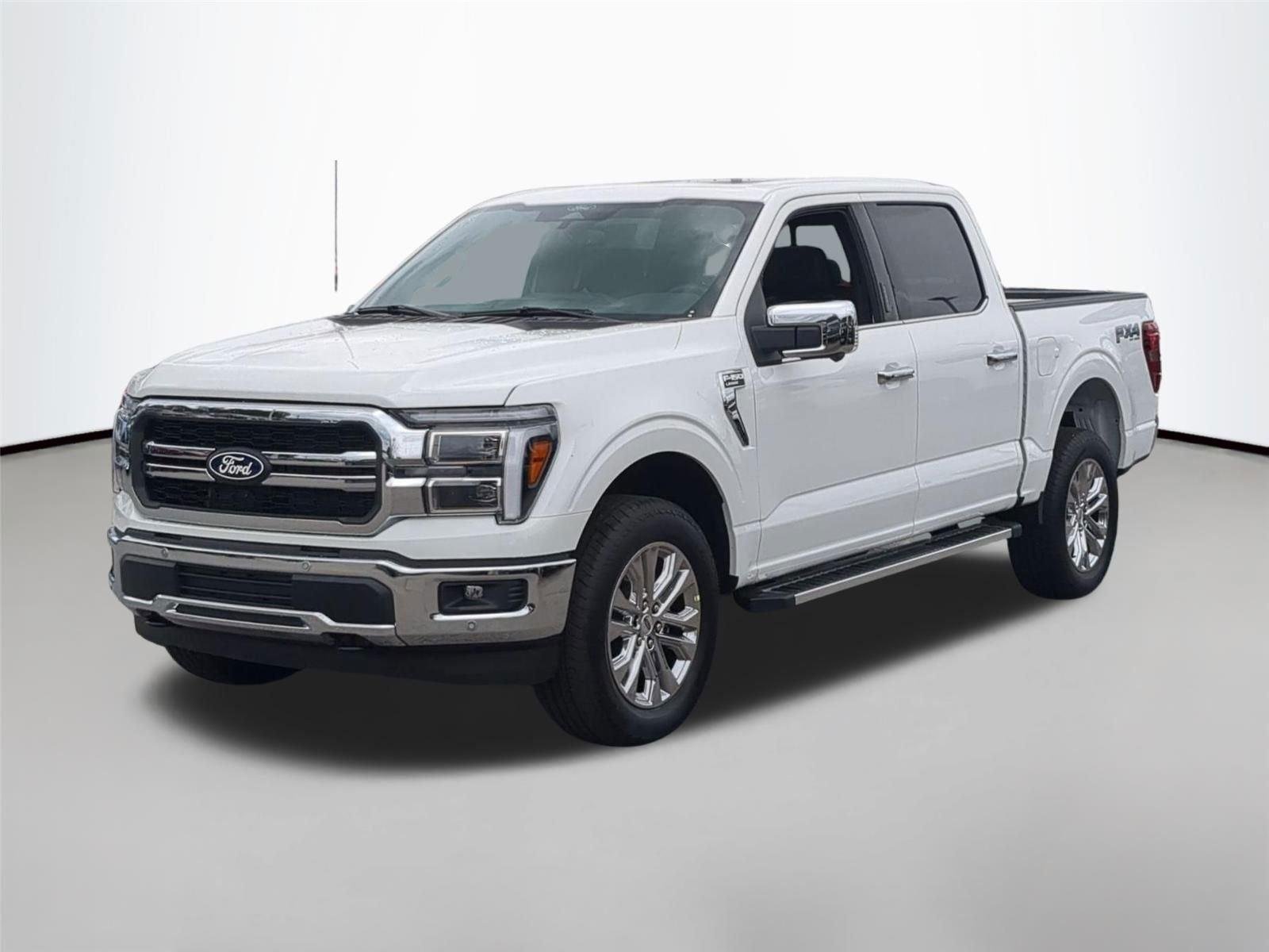 New 2026 Star White Metallic Tri-Coat Ford Lariat® image 1