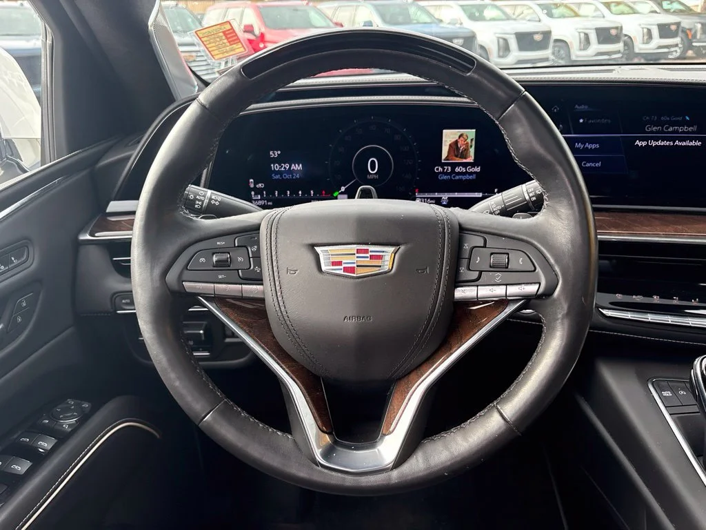 Used 2022 Crystal White Cadillac Sport Platinum image 12