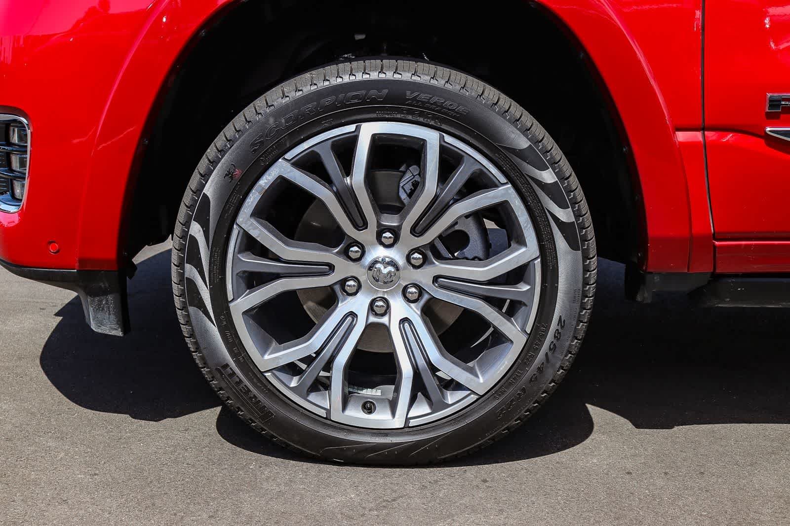 New 2026 Molten Red Pearl-Coat Exterior Paint RAM Tungsten image 10