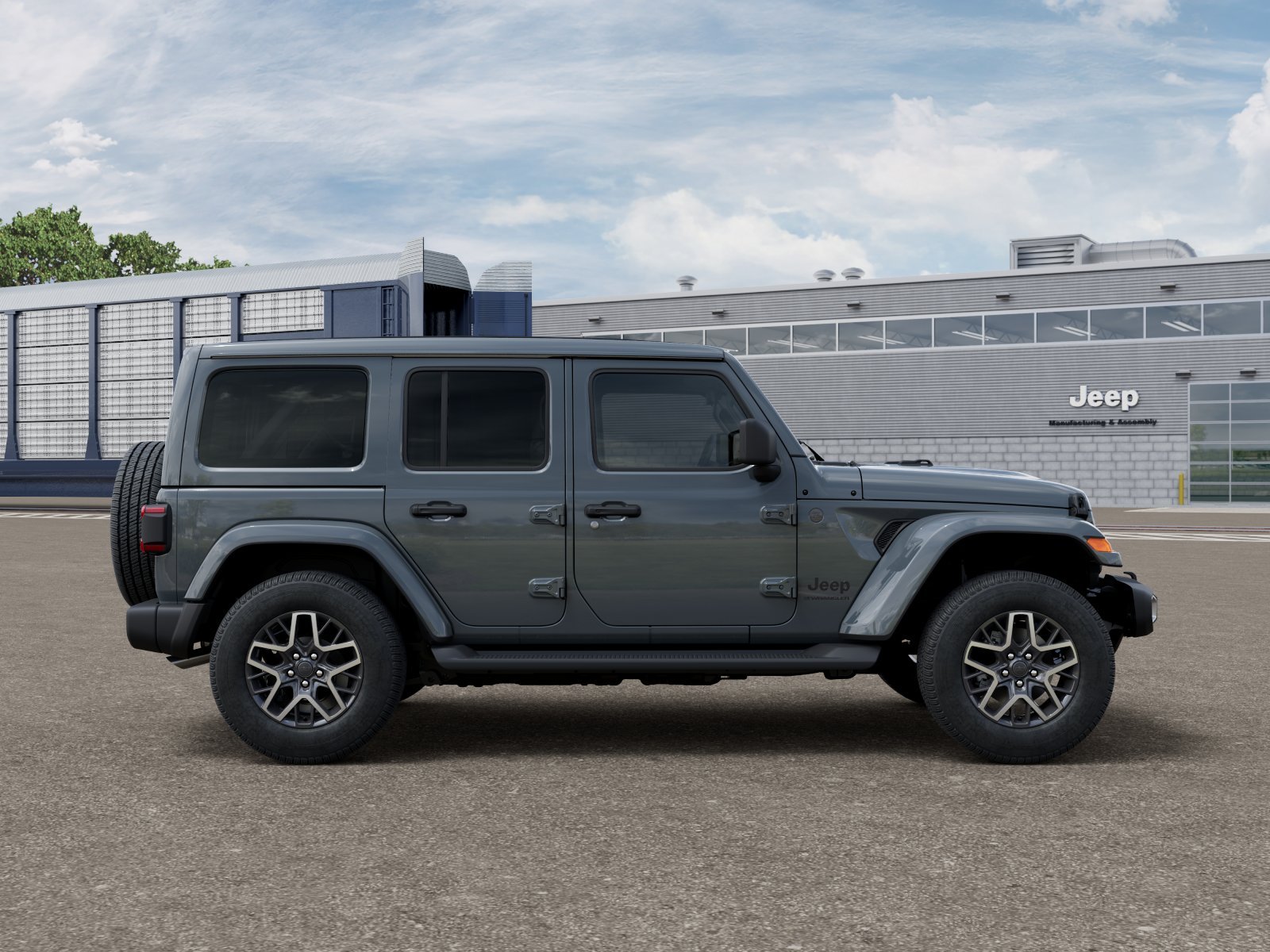 New 2026 Anvil Clear-Coat Exterior Paint Jeep Sahara image 12