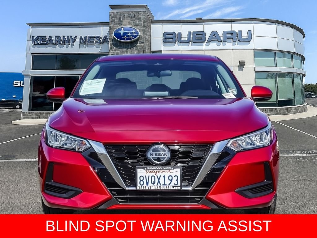 Used 2021 Red Nissan SV image 2