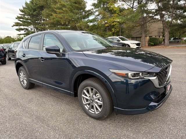 Deep Crystal Blue Mica 2025 Mazda CX-5 2.5 S Preferred AWD SUV / Crossover All-Wheel Drive Automatic