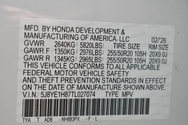 New 2026 Platinum White Pearl Acura Advance Package image 25