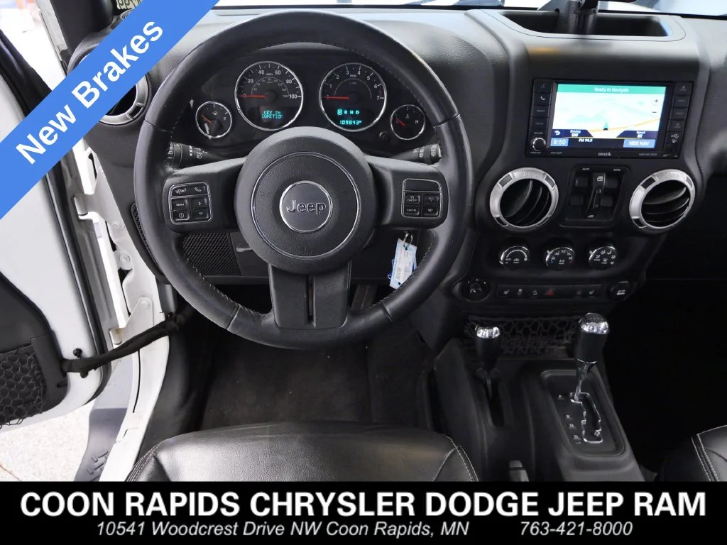 Certified Used 2017 White Jeep Unlimited Sahara image 14