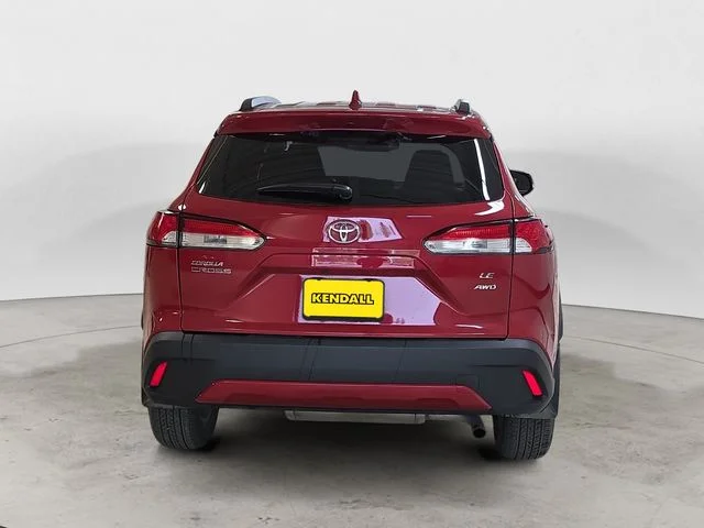 Used 2022 Red Toyota LE image 4