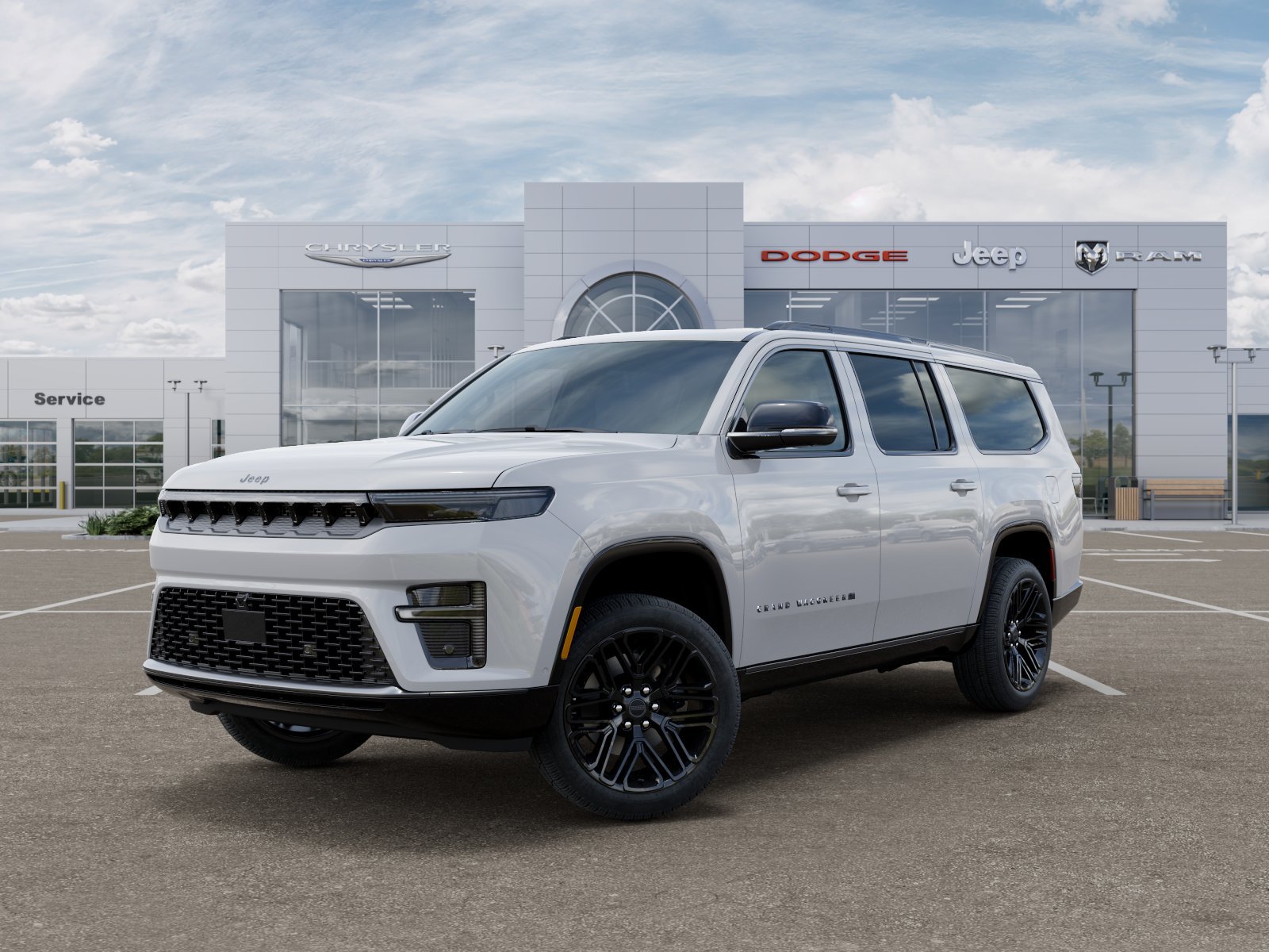 New 2026 Bright White Clear-Coat Exterior Paint Jeep Limited Reserve image 21