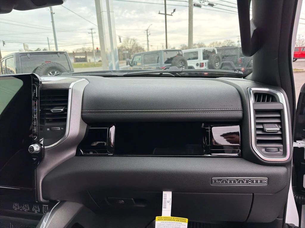 New 2026 Bright White Clear-Coat Exterior Paint RAM Laramie image 21