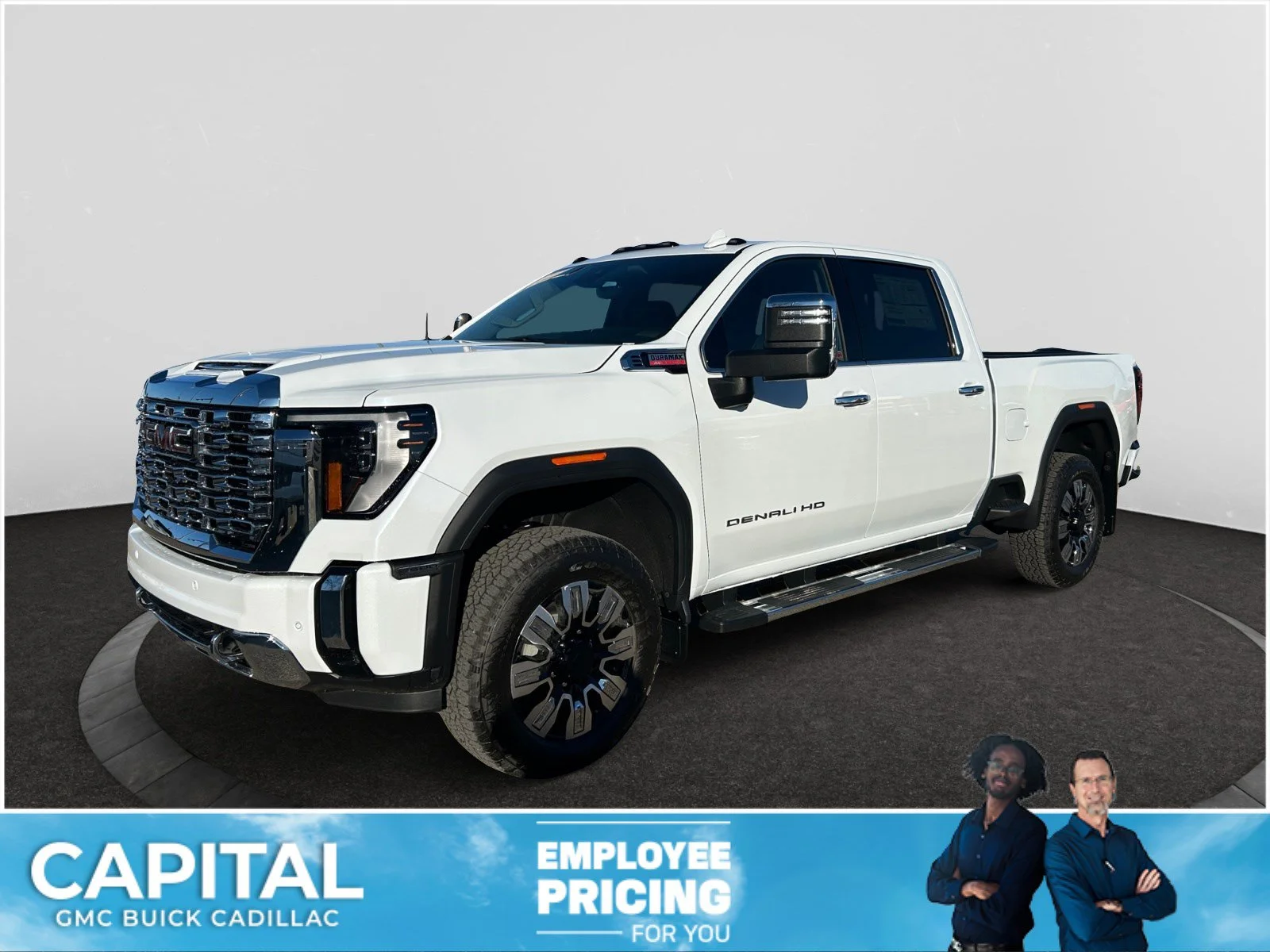 New 2026 Glacier White Tricoat GMC Denali image 1