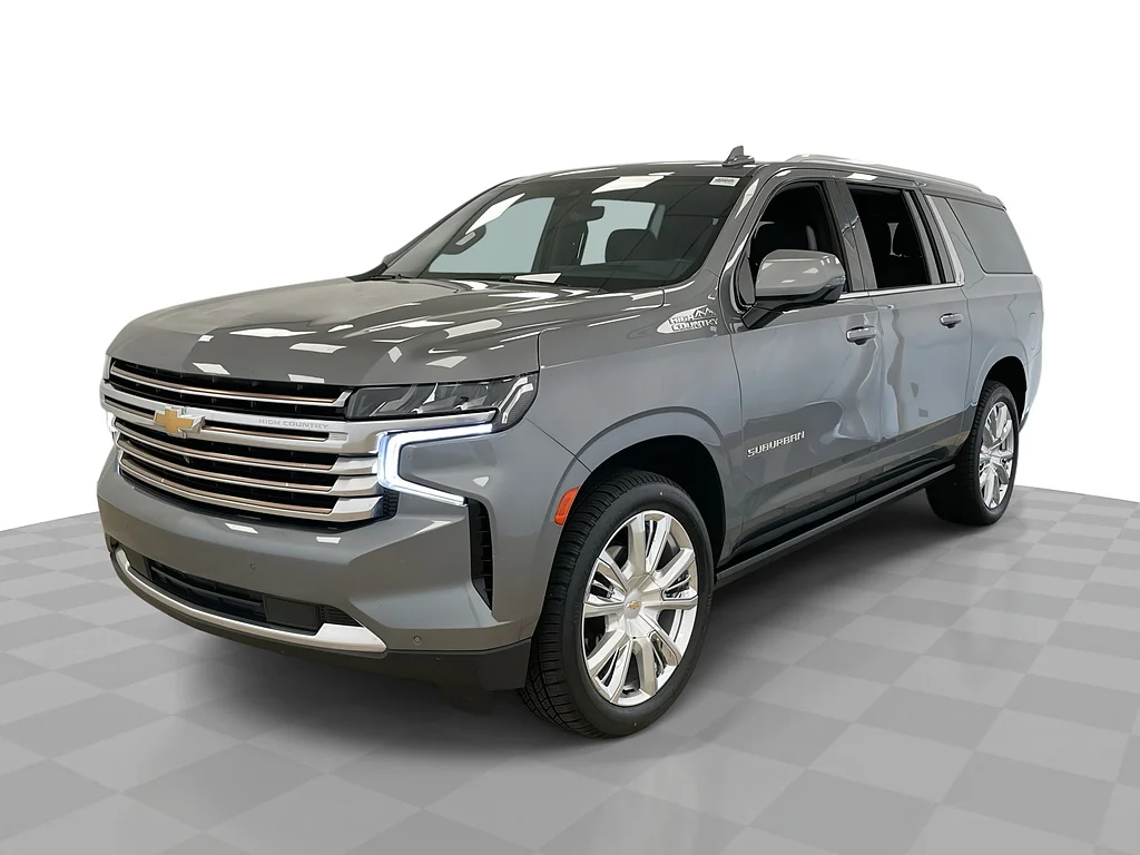 Used 2021 Satin Steel Metallic Chevrolet High Country image 1
