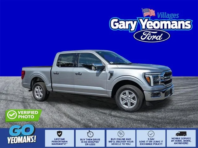 New 2026 Iconic Silver Metallic Ford Lariat® image 1