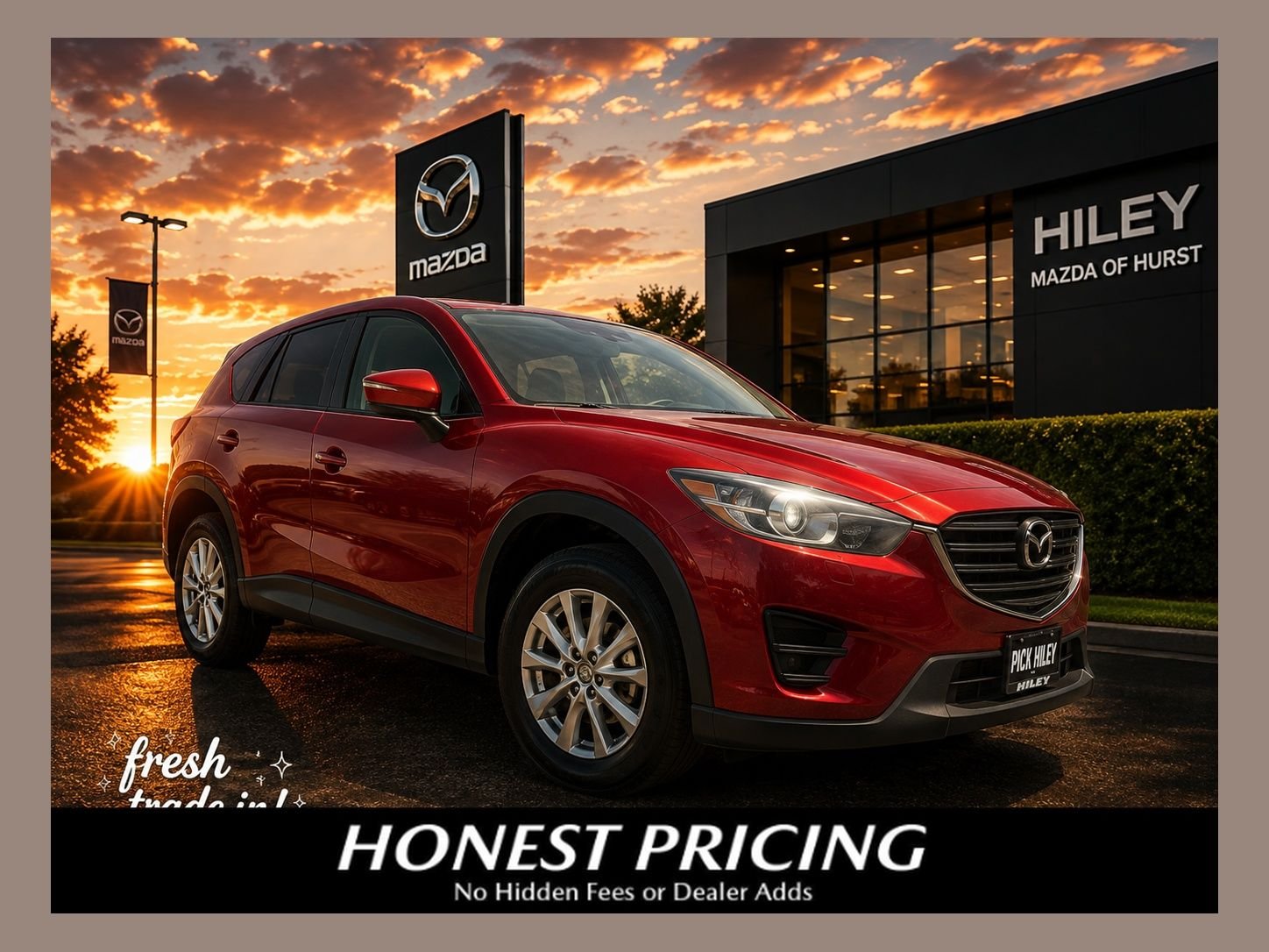 Used 2016 Red Metallic Mazda Sport image 1