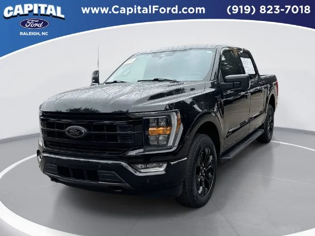 Used 2023 Black Ford XLT image 1