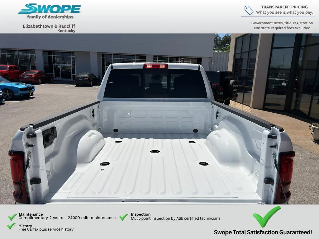 New 2026 Bright White Clear-Coat Exterior Paint RAM Tradesman image 11