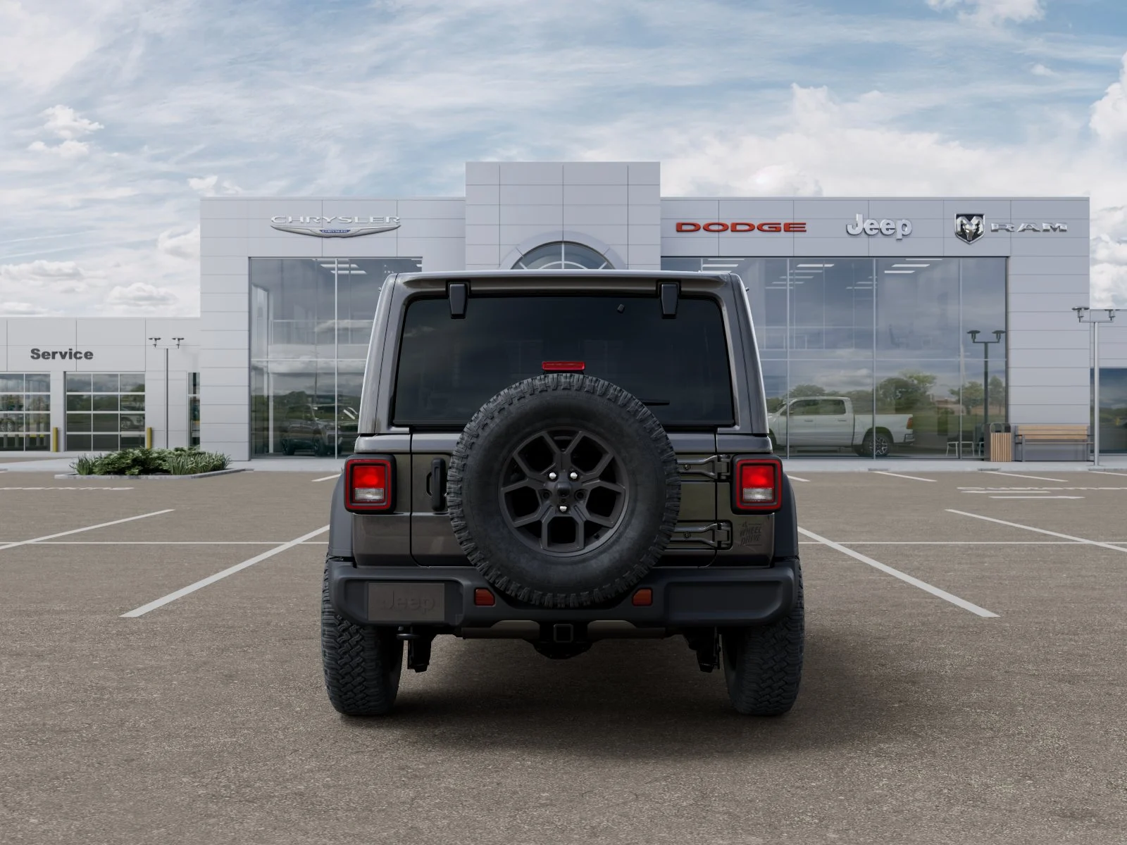 New 2026 Granite Crystal Metallic Clearcoat Jeep Willys image 33