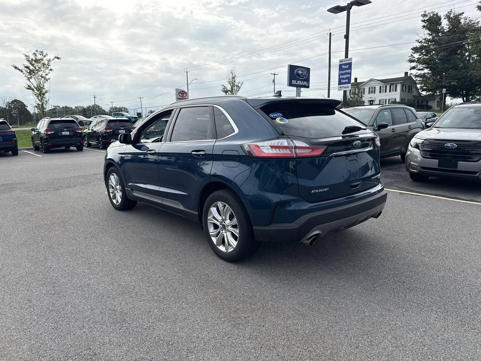 Used 2020 Dark Persian Green Ford Titanium image 5