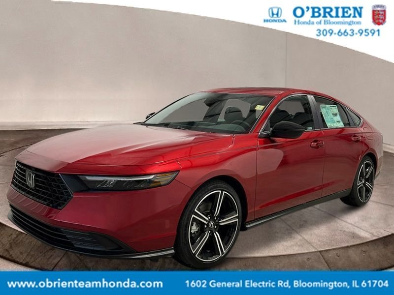 New 2025 Radiant Red Metallic Honda Sport image 1