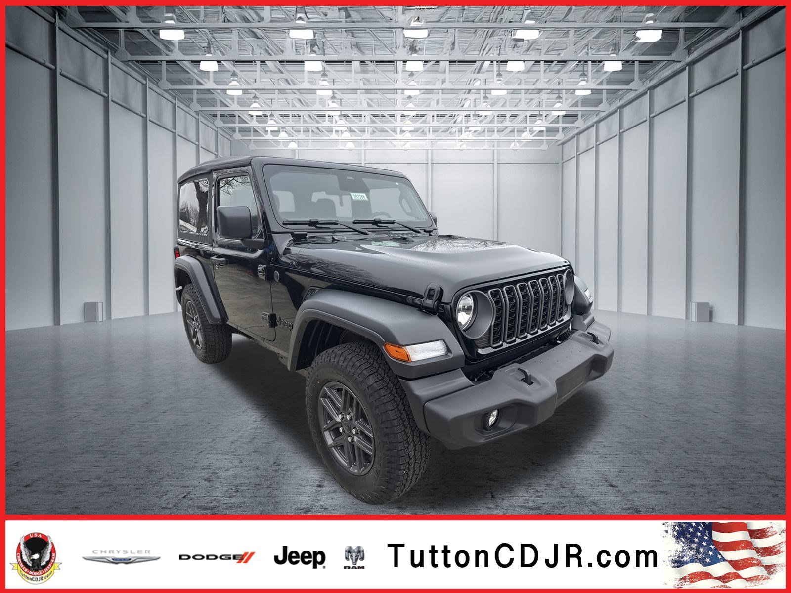 New 2026 Black Clearcoat Jeep Sport S image 1