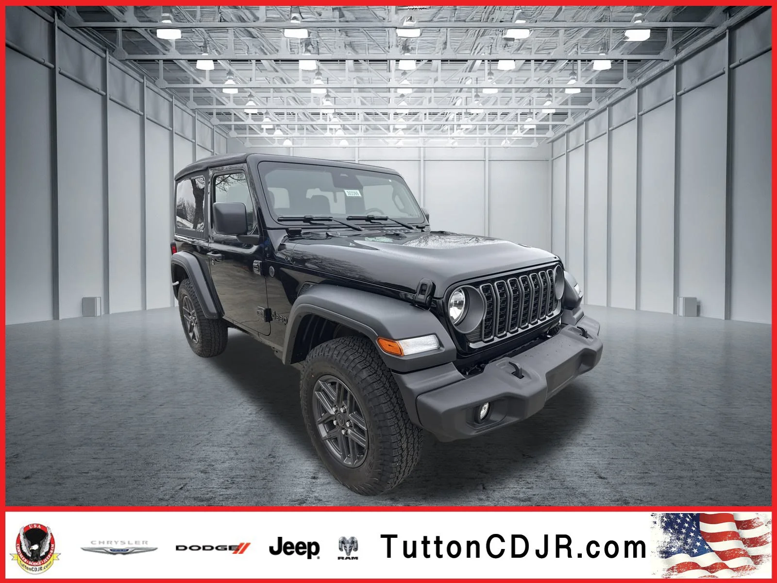 New 2026 Black Clearcoat Jeep Sport S image 1