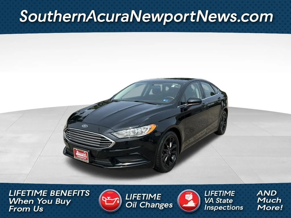 Used 2017 Black Ford SE image 1