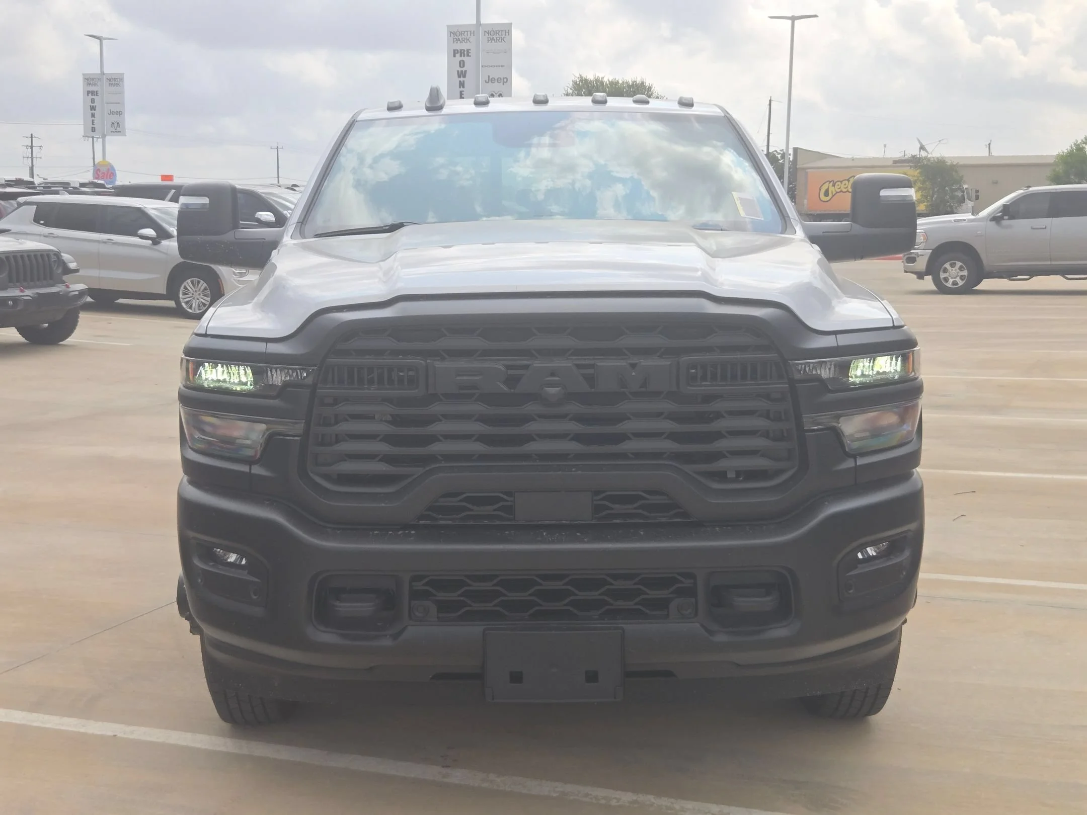 New 2026 Silver-Zynith Exterior Paint RAM Tradesman image 8