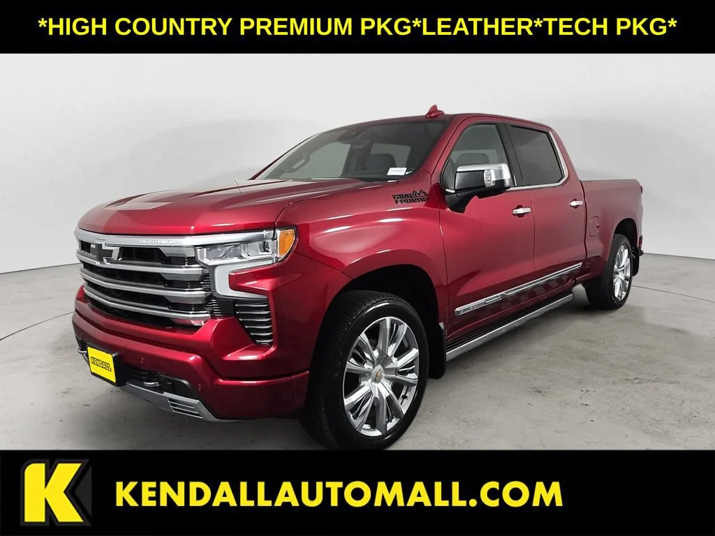 Used 2024 Radiant Red Tintcoat Chevrolet High Country image 1