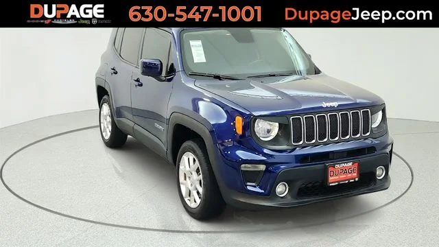 Used 2020 Blue Jeep Latitude image 1