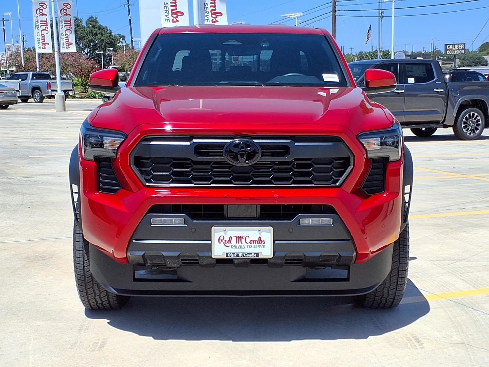 Used 2024 SUPERSONIC RED Toyota TRD OFF ROAD HYBR image 2