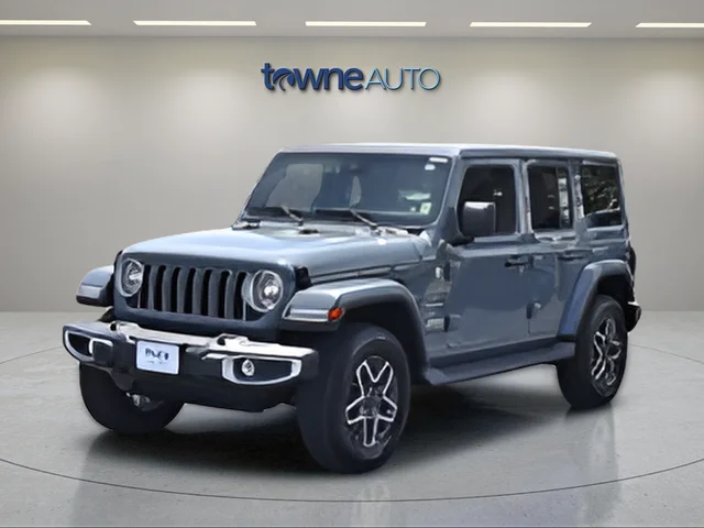 Used 2024 Gray Jeep Sahara image 1