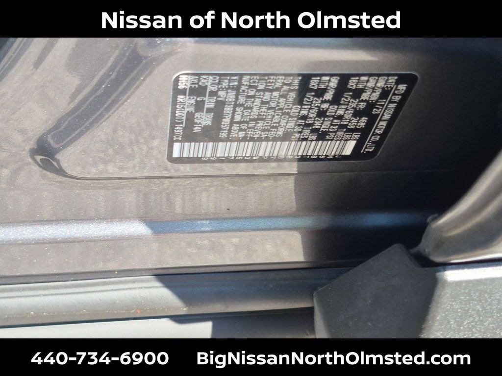 Certified Used 2023 Gun Metallic Nissan SV image 31