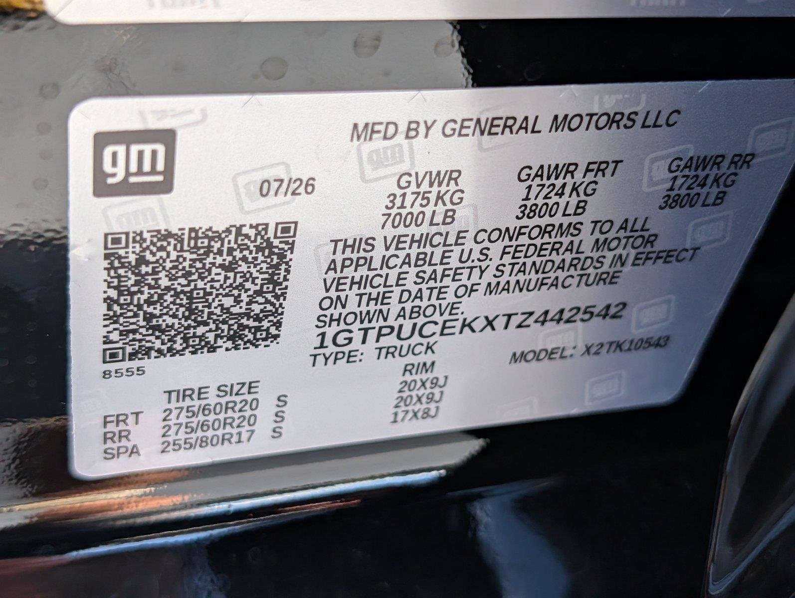 New 2026 Onyx Black GMC Elevation image 41