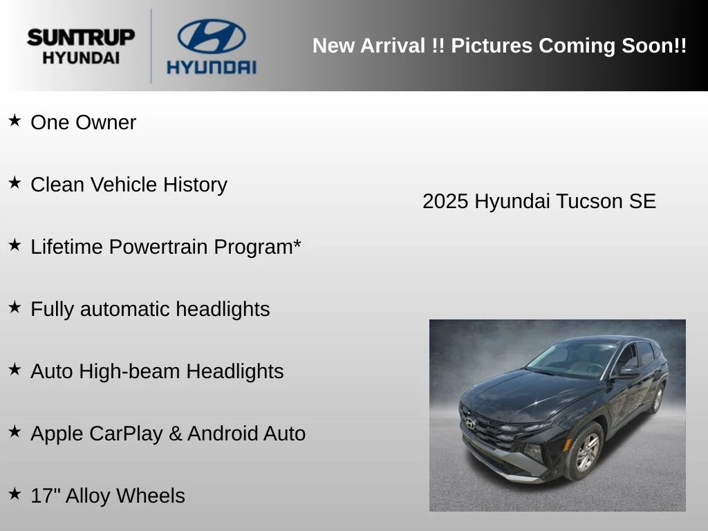 Used 2025 Phantom Black Hyundai SE image 5