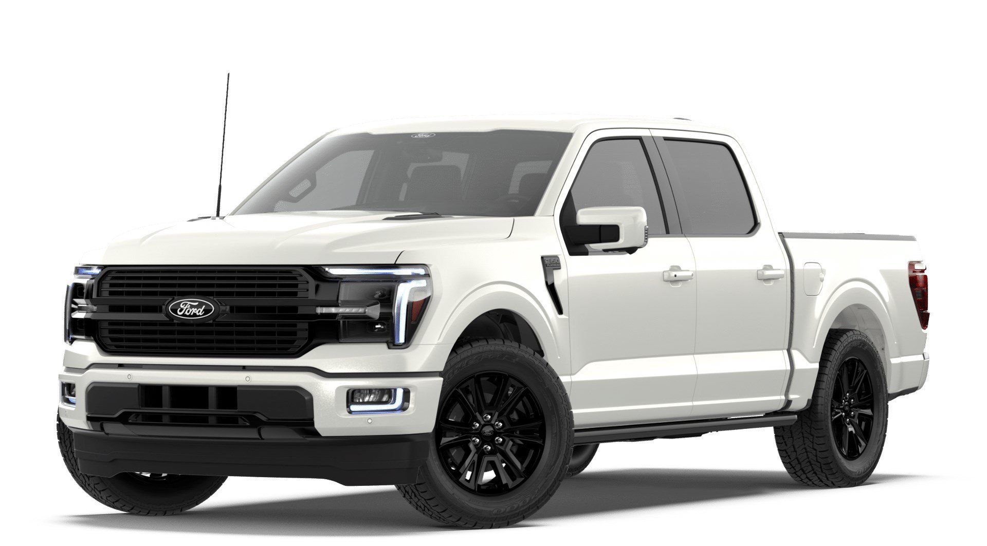New 2026 Star White Metallic Tri-Coat Ford Platinum image 1