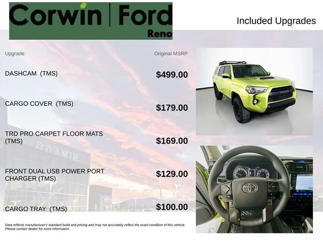 Used 2022 Lime Toyota TRD Pro image 3